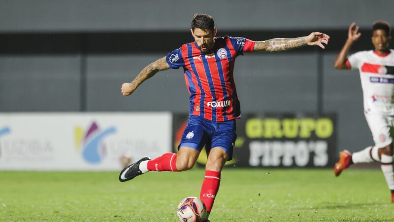 Atuações do Bahia: Everaldo e Rodrigo Nestor são os melhores contra o Atlético de Alagoinhas