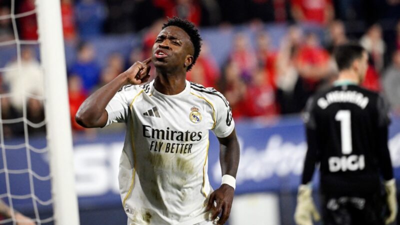 Em grande fase, Vini Jr iguala número de gols de Ronaldinho em LaLiga; veja top-10 de brasileiros