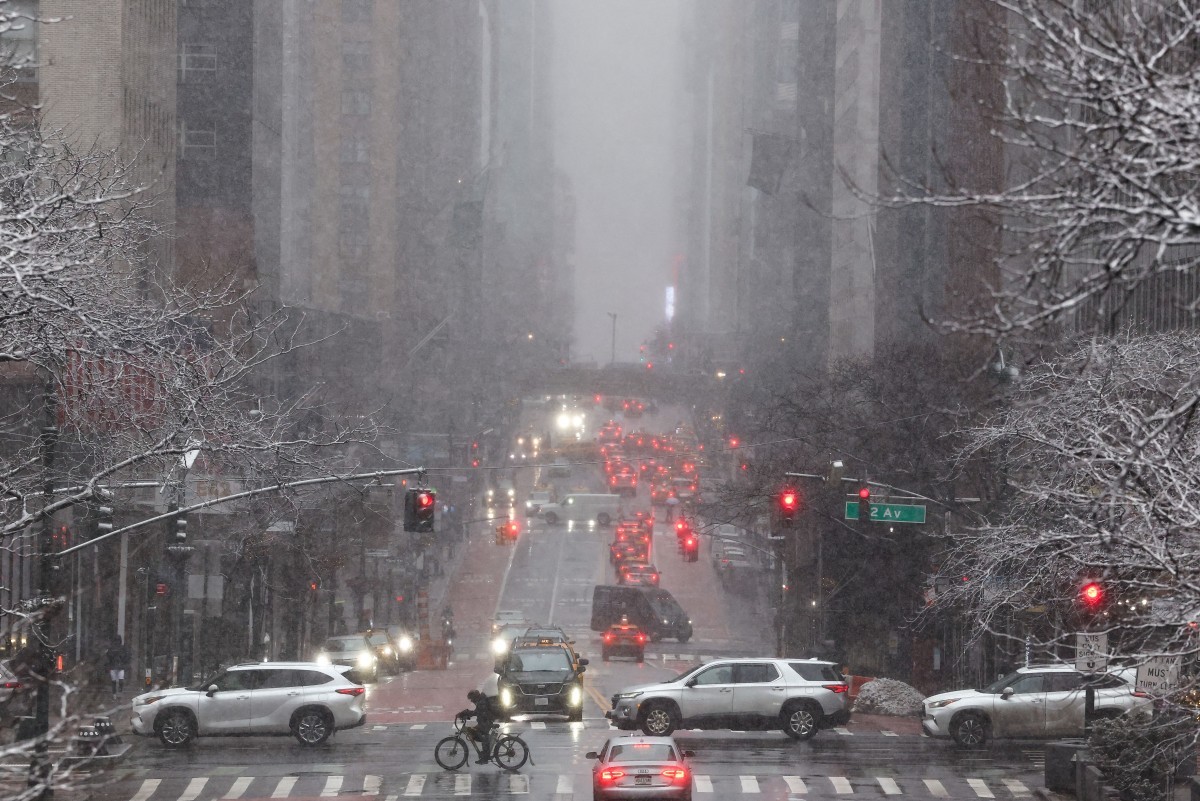 Timelapse mostra tempestade de neve em Nova York; veja VÍDEO