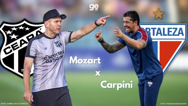 Mozart x Carpini: técnicos vivem primeiro Clássico-Rei