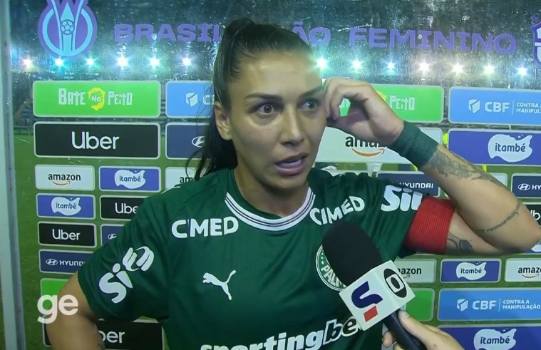 Bia Zaneratto reclama da estrutura de estádio: “Um banheiro para quase 30 meninas”