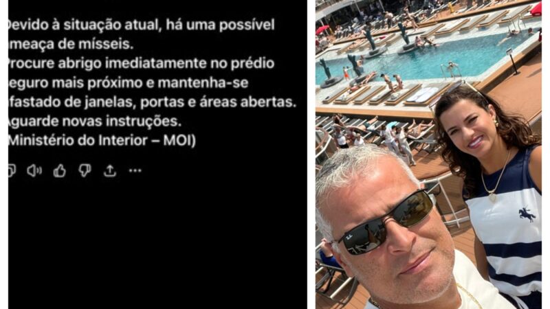 ‘Procure abrigo imediatamente’: carioca em Dubai recebe aviso no celular durante retaliação do Irã a ataques