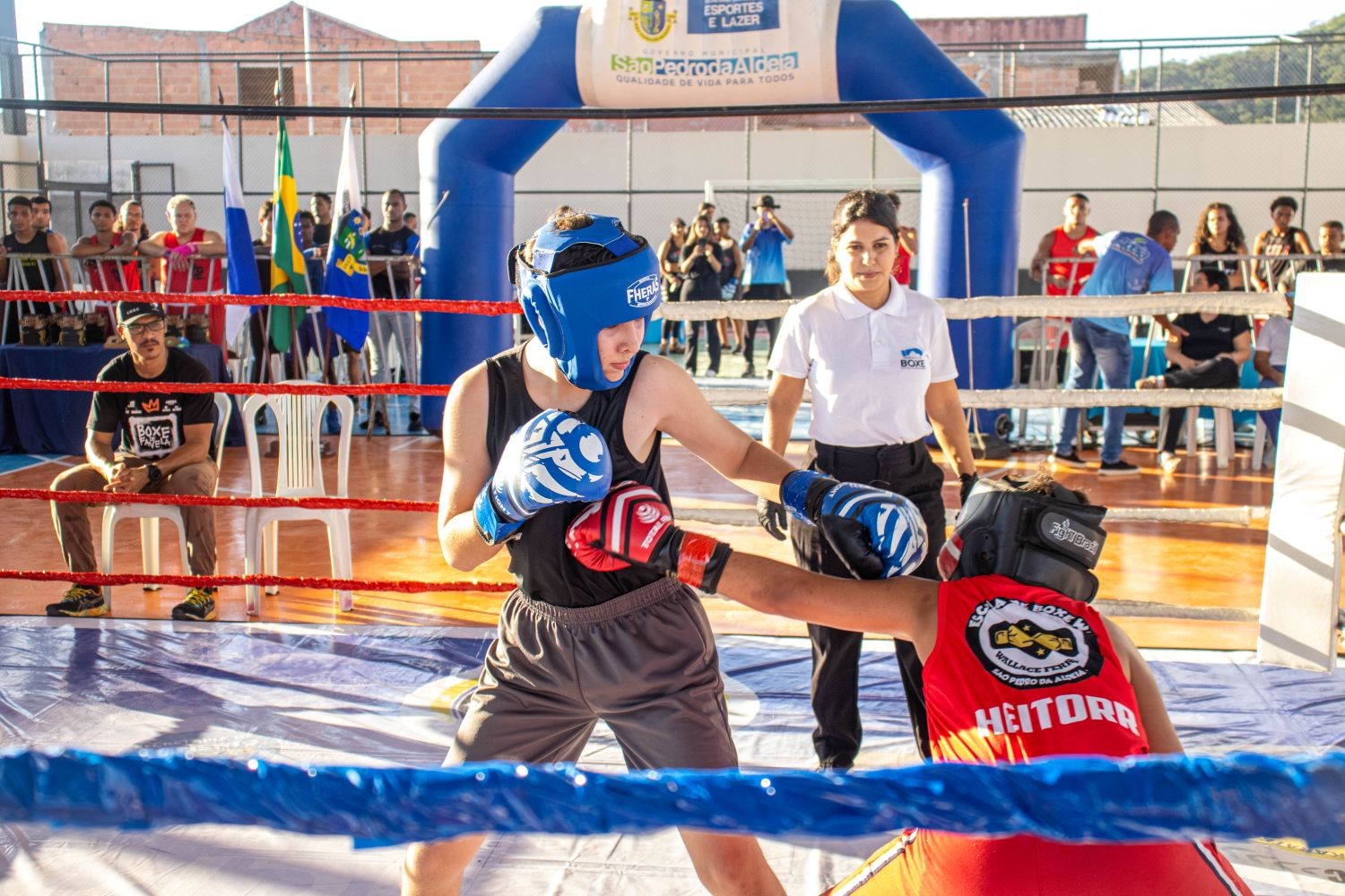 Festival de Sparring de Boxe reúne atletas de várias cidades em São Pedro da Aldeia