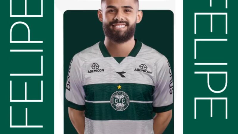 Coritiba anuncia contratação do lateral-esquerdo Felipe Jonatan