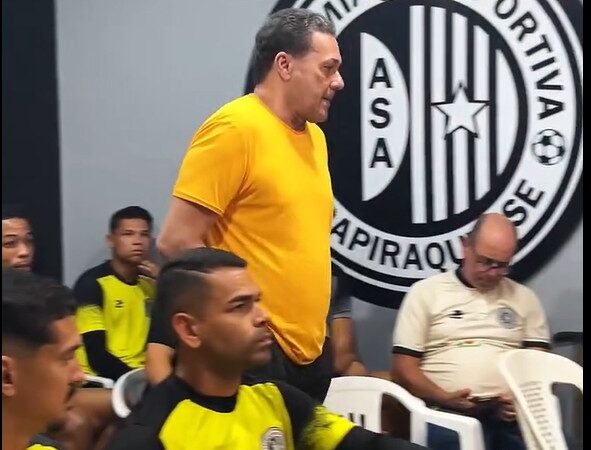 Vanderlei Luxemburgo visita CT e motiva elenco do ASA para chegar à final do Alagoano