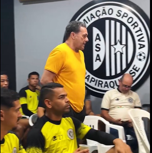 Vanderlei Luxemburgo visita CT e motiva elenco do ASA para chegar à final do Alagoano