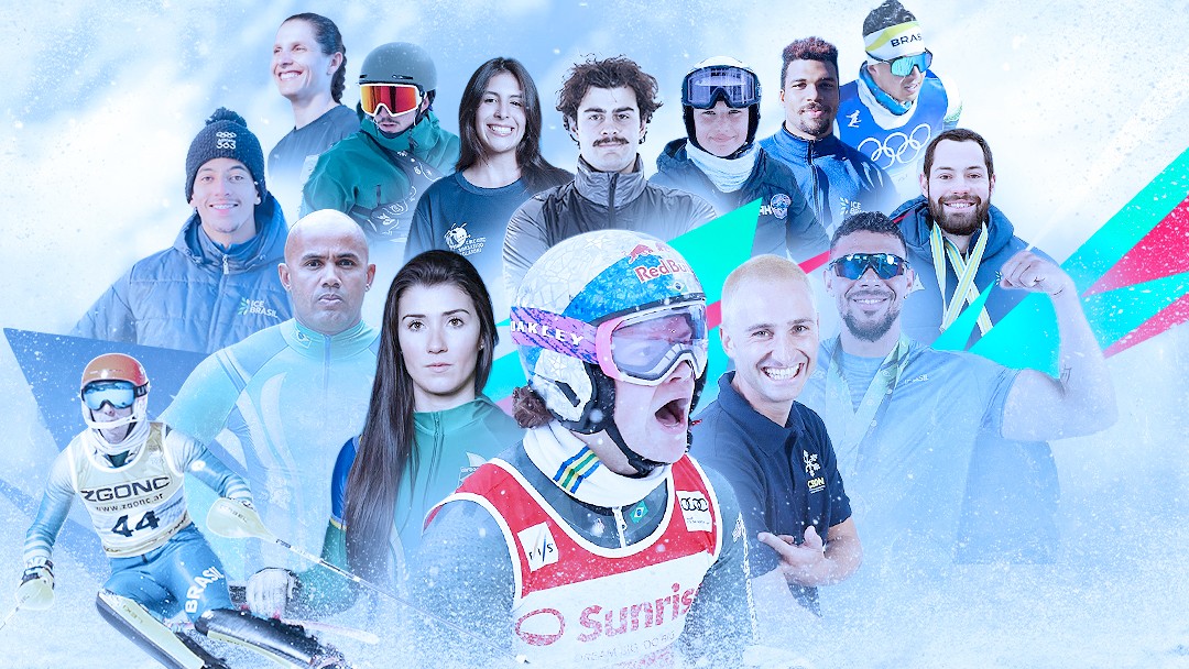 Com equipe recorde e atletas nascidos em 5 países, Brasil briga por 1º pódio nos Jogos de Inverno