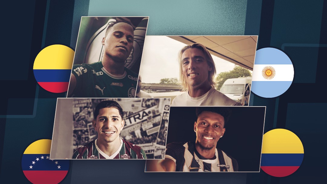 Athletico-PR, Botafogo e Vasco são os times com mais contratações de estrangeiros desde 2019; veja ranking