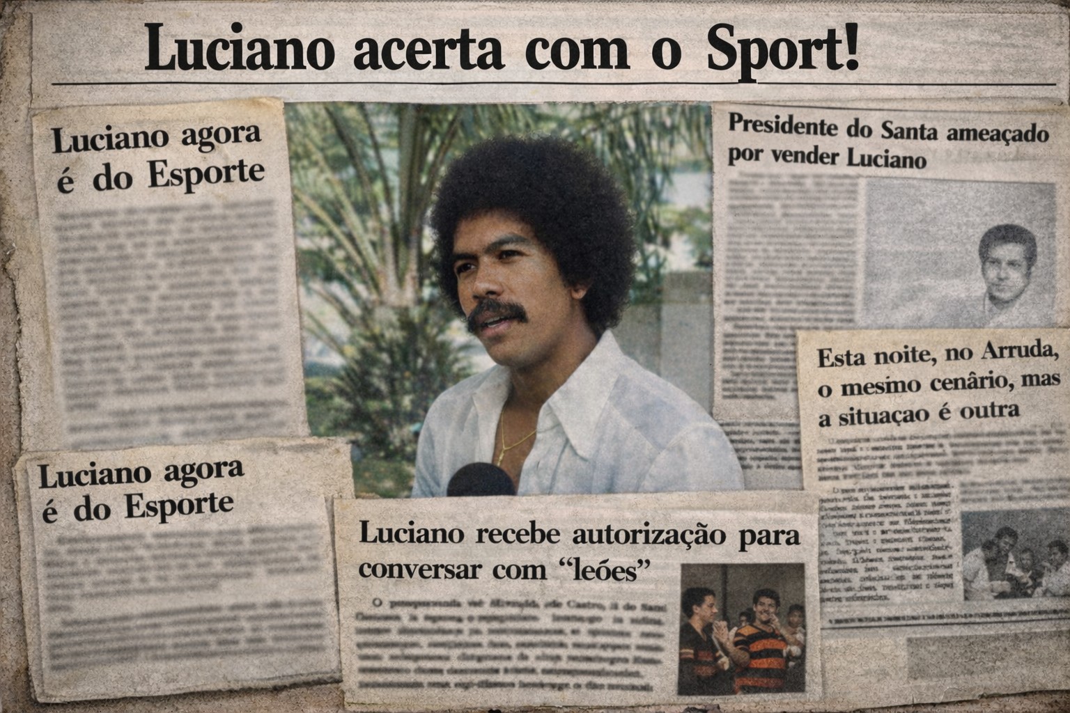 “Craque ressaca”: como o Sport deu chapéu e tirou meia do Santa Cruz em pleno Carnaval de 1975