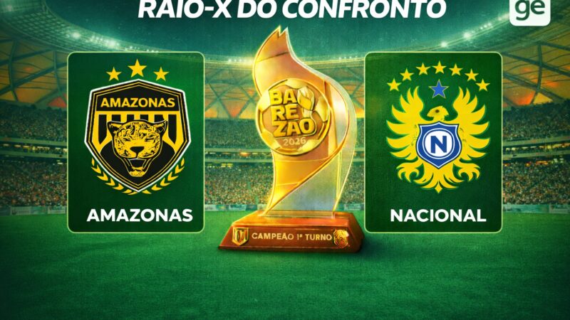 Decisão do 1º turno é reedição da final do estadual 2025; veja quem leva vantagem no confronto