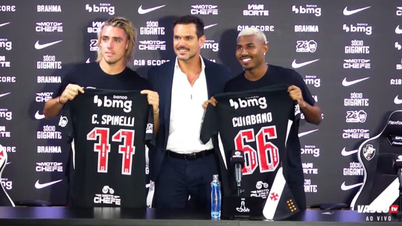 Cuiabano é apresentado pelo Vasco