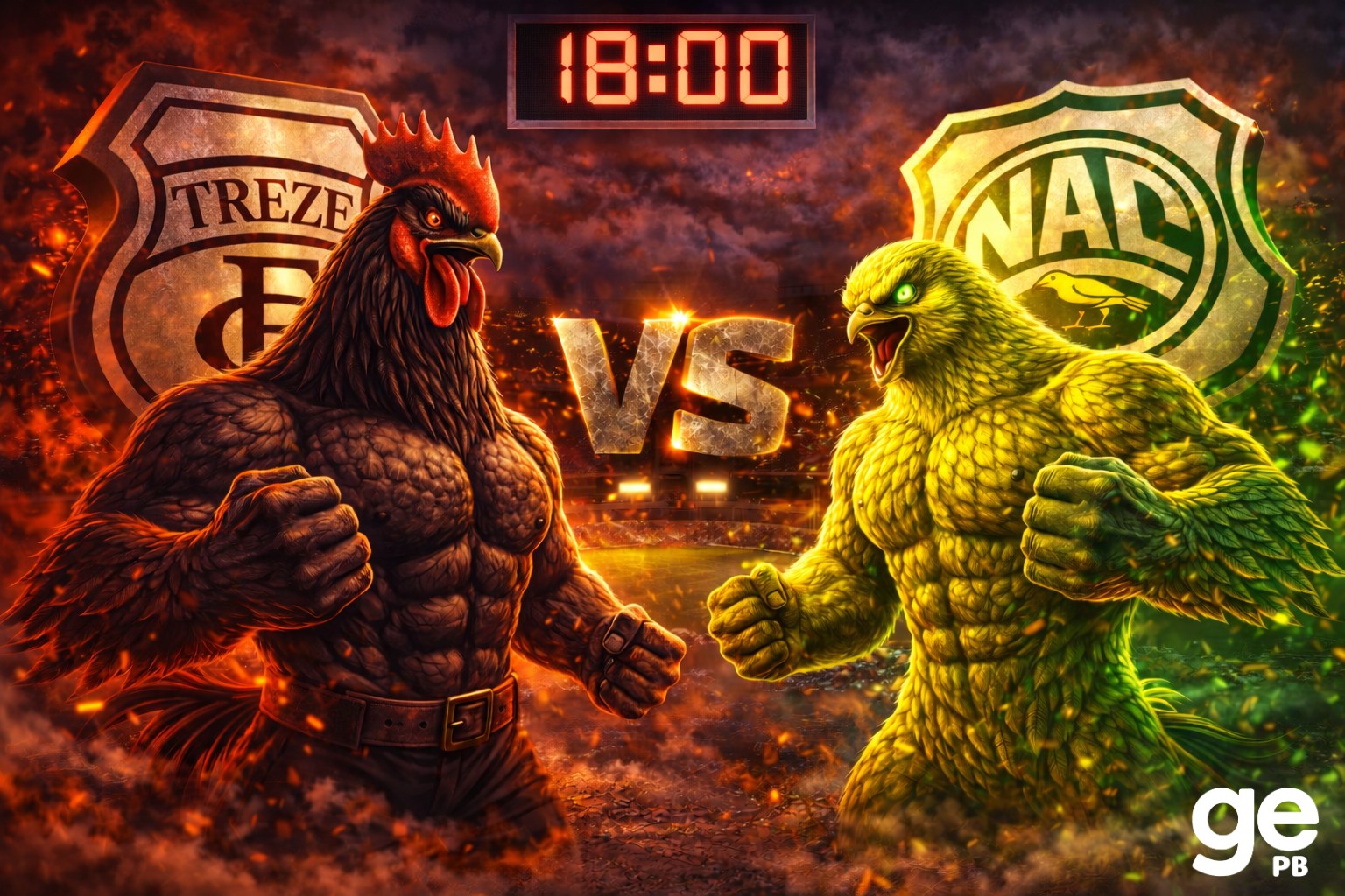 Treze x Nacional de Patos: onde assistir, horário, prováveis escalações e arbitragem