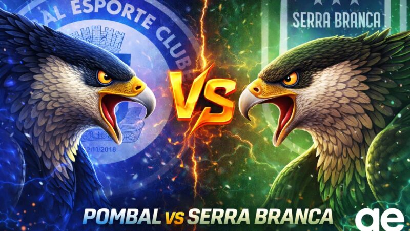 Pombal x Serra Branca: onde assistir, horário, prováveis escalações e arbitragem
