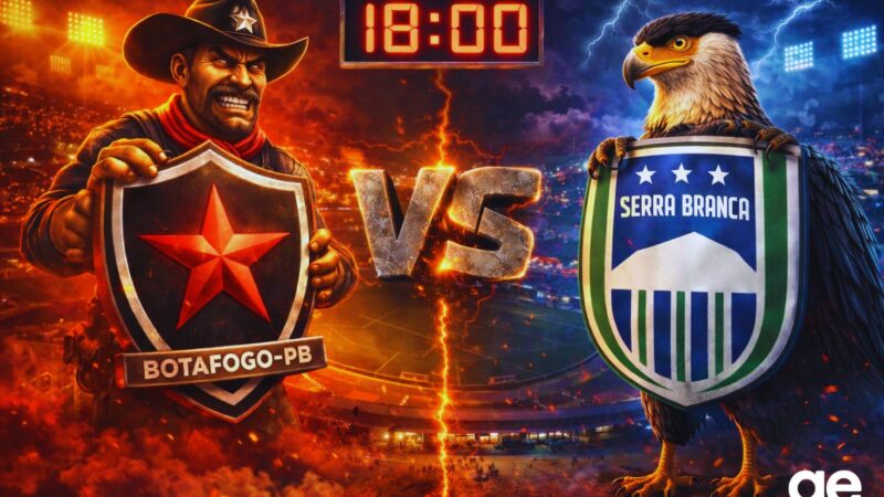 Botafogo-PB x Serra Branca: onde assistir, horário, prováveis escalações e arbitragem