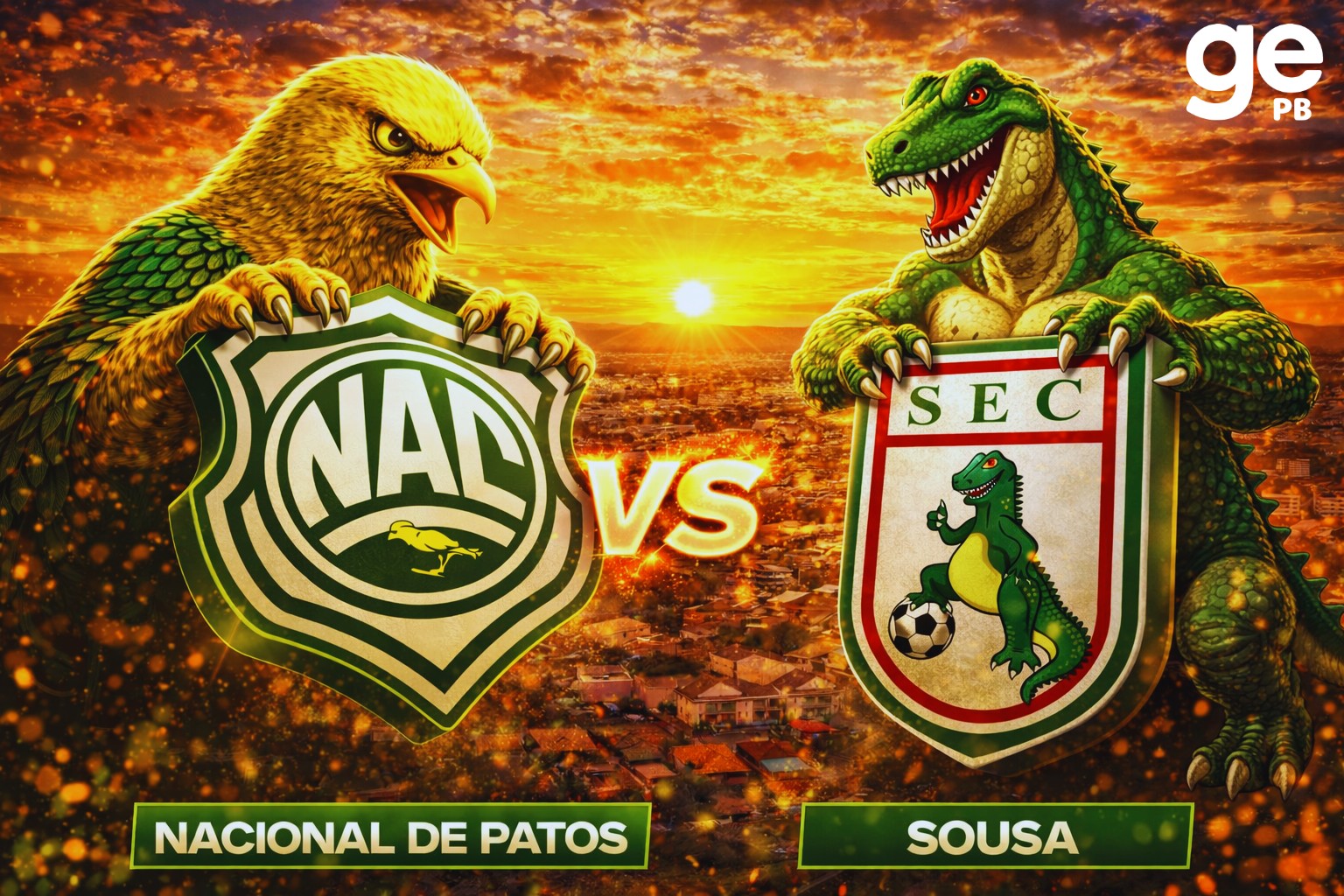 Nacional de Patos x Sousa: onde assistir, horários, prováveis escalações e arbitragem