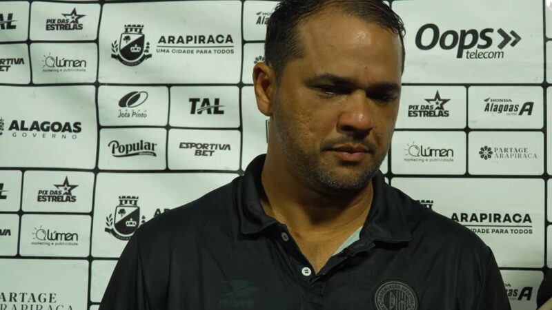 Woolley vê queda do ASA no 2º tempo, mas lembra que semifinal vai ser decidida em Arapiraca