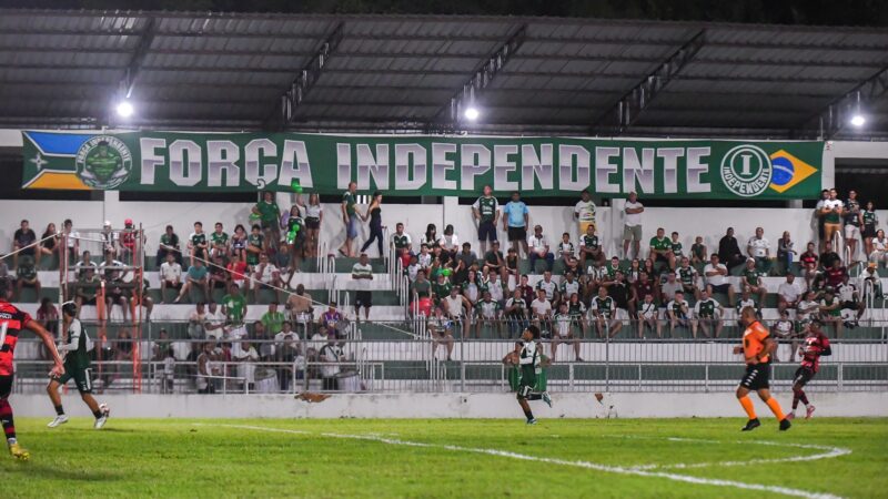 Independente empata com o Trem e assume a liderança do Amapazão