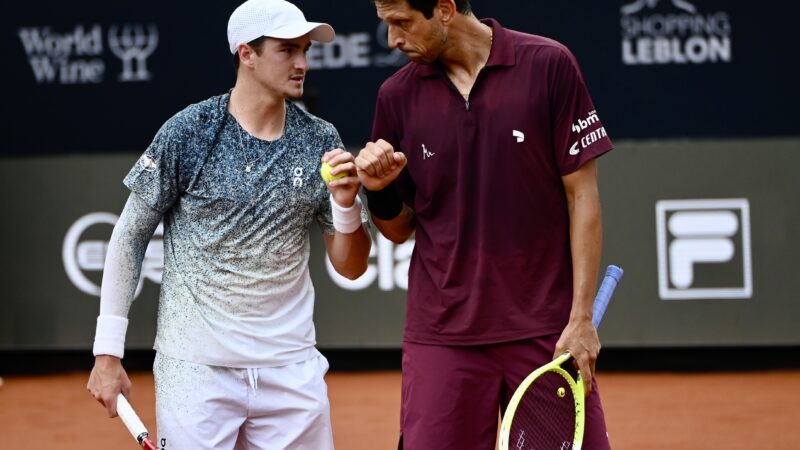 Final de duplas do Rio Open: João Fonseca/Marcelo Melo x Robin Haase/Constantin Frantzen