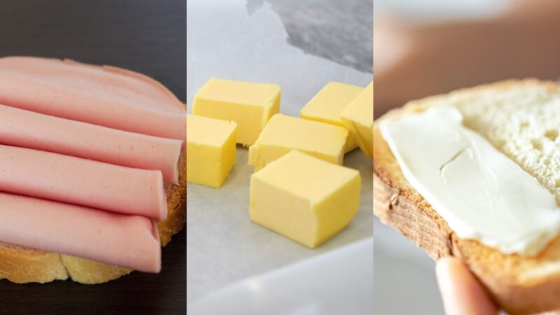 Presunto ou apresuntado? Manteiga ou margarina? Veja as diferenças antes de economizar