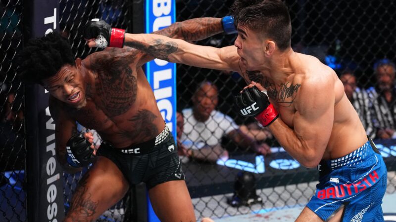 UFC: Vinicius Lokdog é finalizado na luta principal em noite ruim para o Brasil