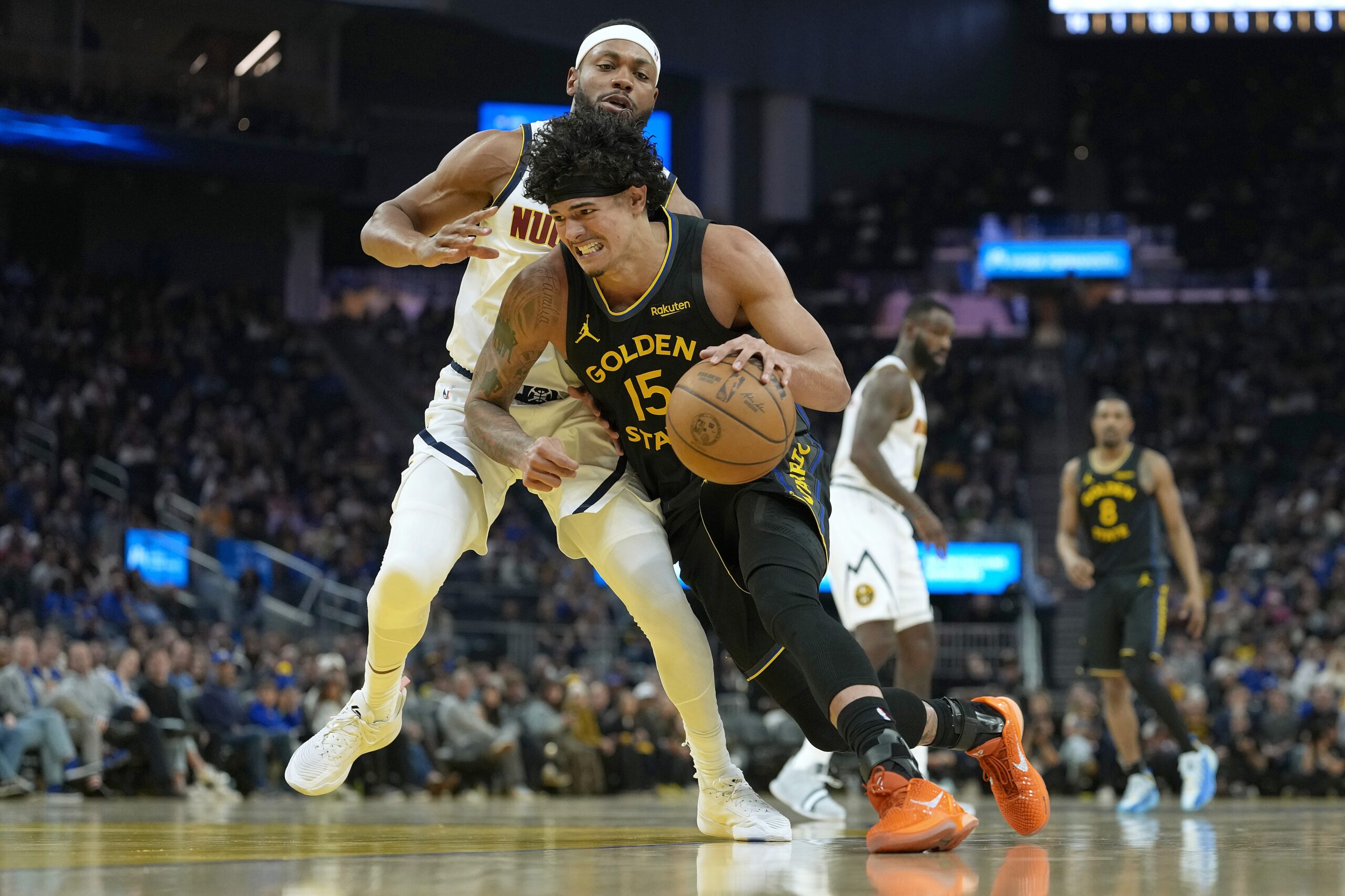 Gui Santos mantém boa fase e impulsiona vitória dos Warriors sobre os Nuggets