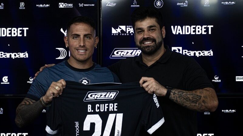 Cufré promete entrega no Remo e destaca “futebol competitivo no Brasil” em apresentação