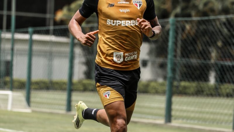 André Silva, do São Paulo, avança em recuperação de lesões no joelho e fica mais perto de retorno