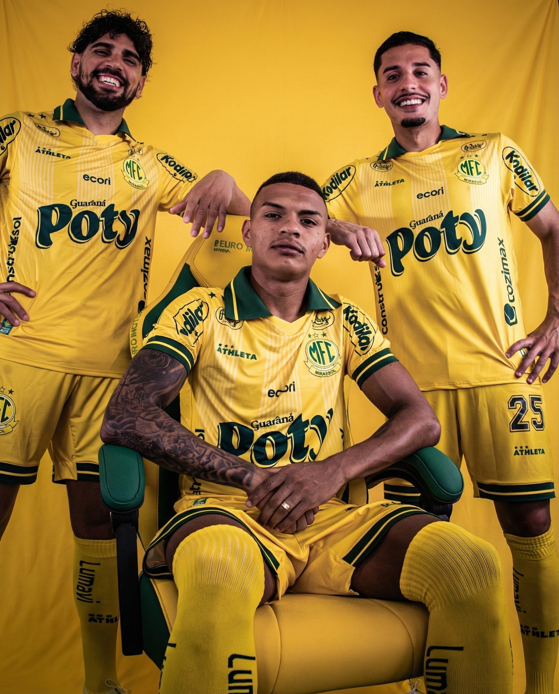 Mirassol lança novo uniforme de 2026 que vestirá o time na Libertadores; veja fotos