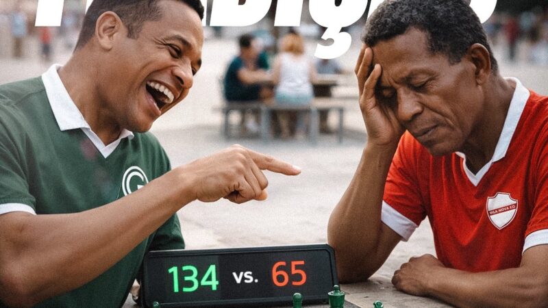 Goiás provoca o Vila Nova após vitória no clássico: ‘Tradição em ser freguês’