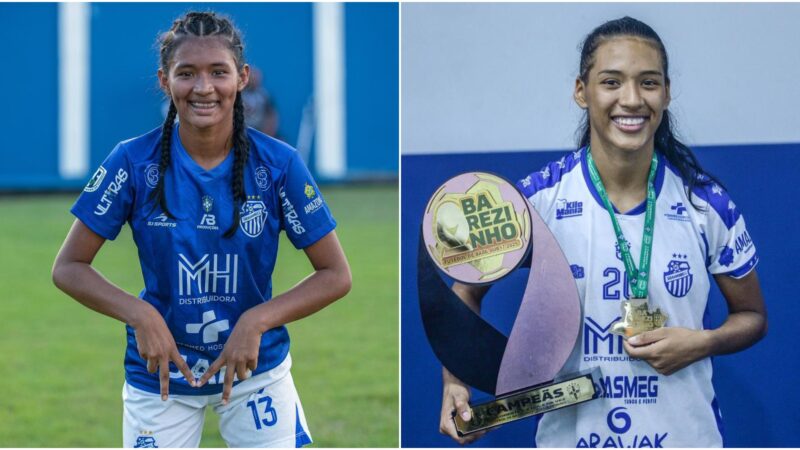 Destaques do São Raimundo-AM, irmãs Pamela e Priscila Furiel são negociadas com o Grêmio