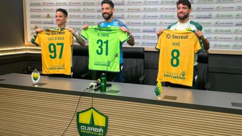 Cuiabá chega a seis reforços após eliminação no Mato-Grossense e pede foco na Copa do Brasil