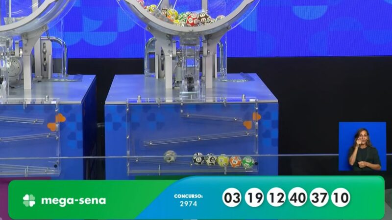 Mega-Sena, concurso 2.974: prêmio acumula e vai a R$ 105 milhões
