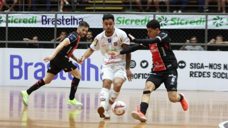 JEC faz 3 a 1 no Atlântico, fecha grupo com 100% e vai à semifinal da Supercopa Brasil de Futsal