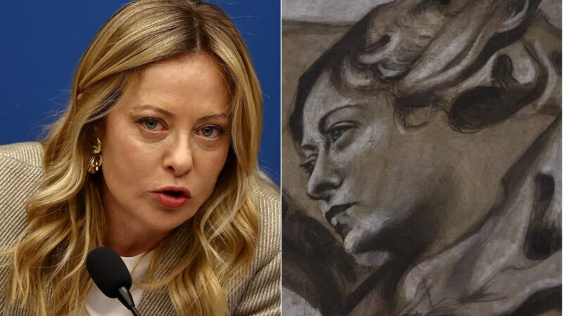 Itália investiga pintura de anjo em igreja comparada à primeira-ministra Giorgia Meloni
