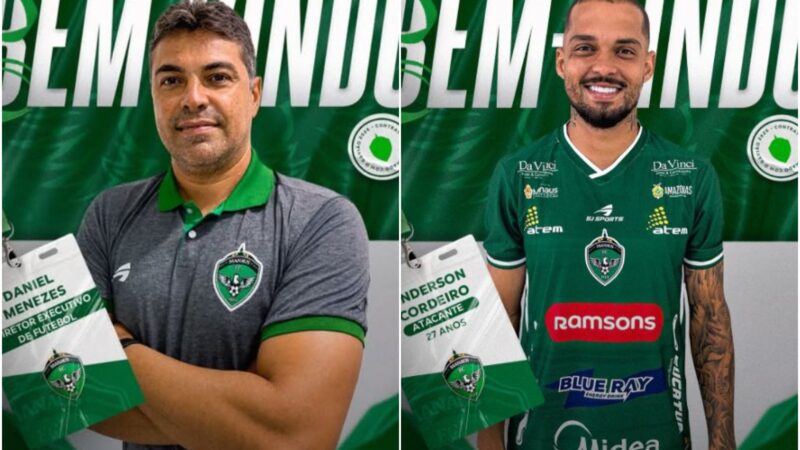 Manaus anuncia novo diretor-executivo e atacante para a sequência da temporada 2026