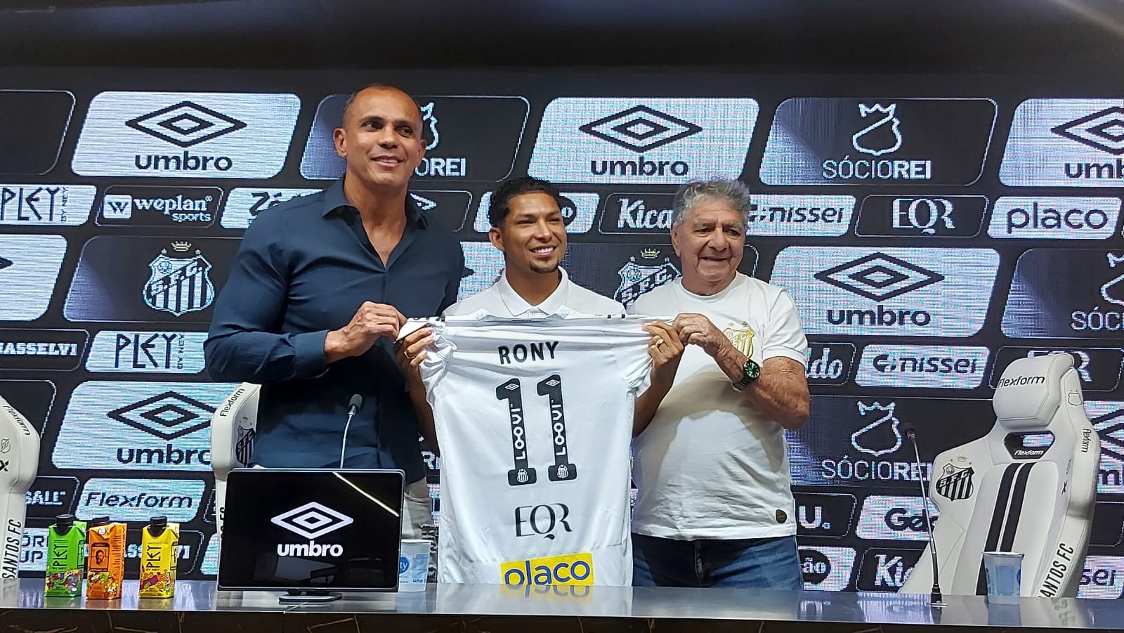 Rony pede mudanças no Santos e se mostra ansioso para atuar com Neymar: “Não vou nem dormir”