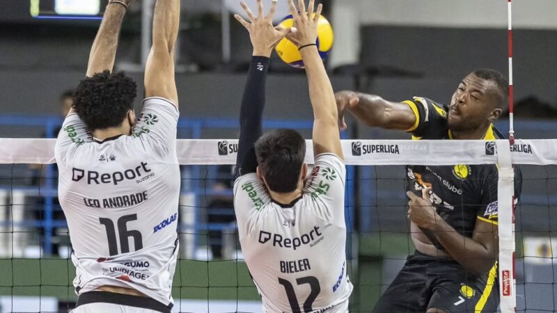 Praia Clube vence o Suzano e encerra sequência negativa na Superliga Masculina