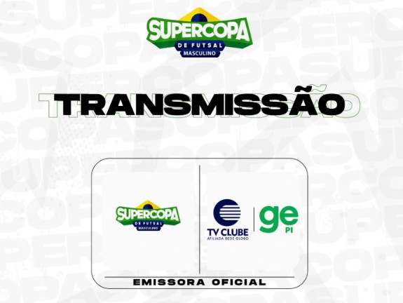 Supercopa de Futsal 2026: com Atlético-PI na disputa, Rede Clube e ge Piauí transmitem torneio