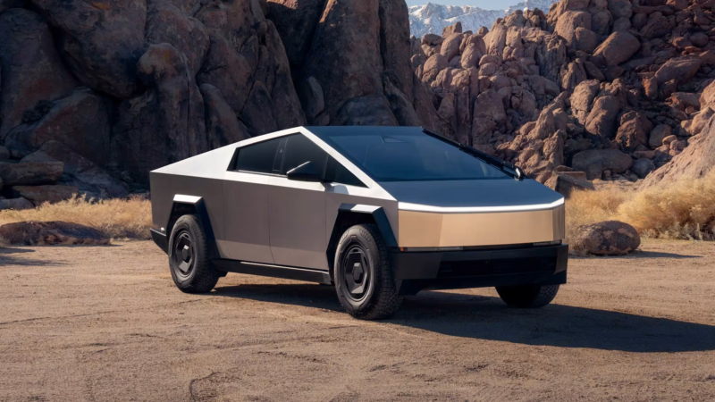 Com vendas baixas, Tesla lança versão mais barata da Cybertruck