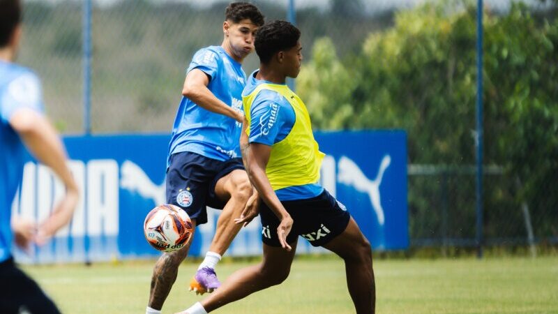 Com Everaldo, Bahia encerra preparação para enfrentar o Juazeirense