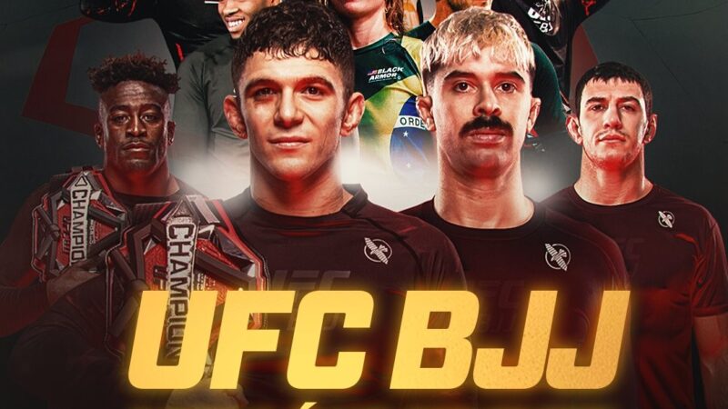 Combate vai transmitir o UFC BJJ 5, evento que reúne grandes nomes do jiu-jitsu em Las Vegas