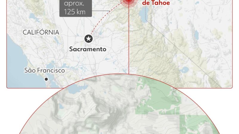 Equipes recuperam 9º corpo após avalanche na Califórnia; total de mortos chega a nove