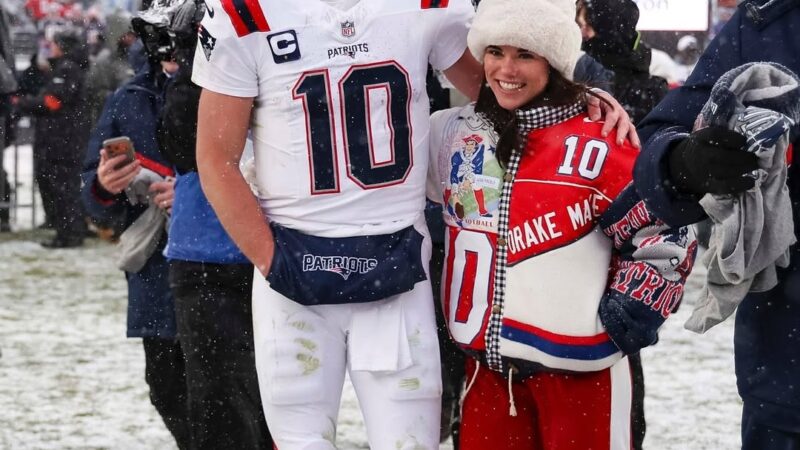 Sucesso de sensação dos Patriots impulsiona até esposa a virar ícone cult na NFL
