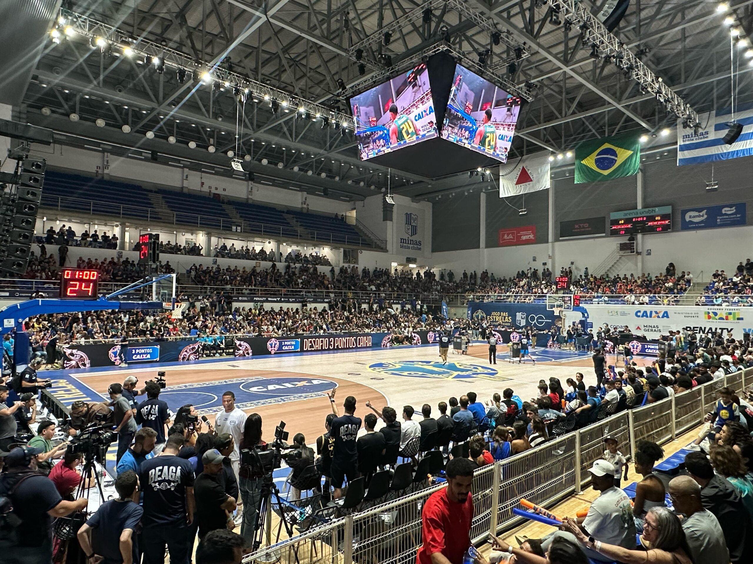 Ingressos para o Jogo das Estrelas do NBB começam a ser vendidos em março; veja valores