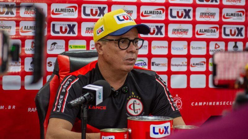 Piza projeta duelo do Campinense contra o Sousa e prega maturidade na semifinal do Paraibano 2026