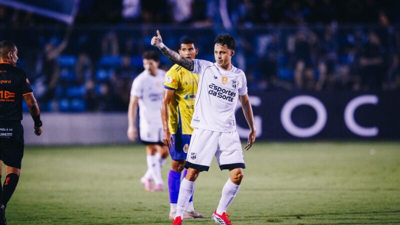 Matheus Araújo cresce em início de temporada no Ceará; veja números