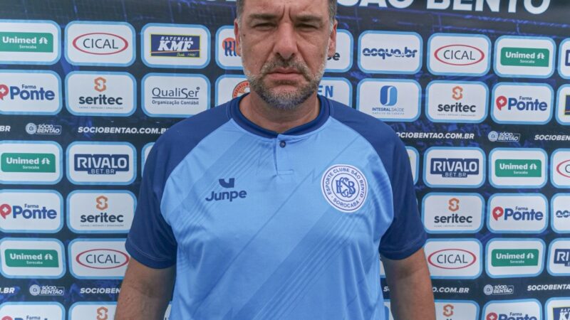 Novo técnico do São Bento, Wilson Júnior acredita na fuga do rebaixamento: “Por isso eu vim”