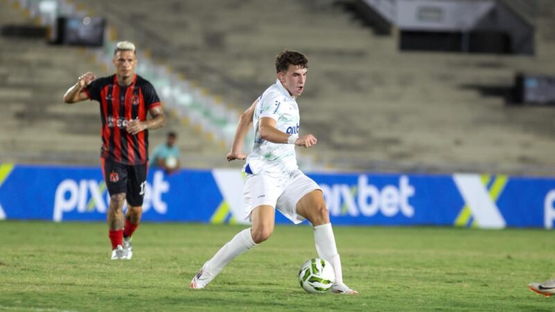 Pedro Victor vibra com 1º gol nos profissionais e exalta desempenho do Serra Branca no Paraibano