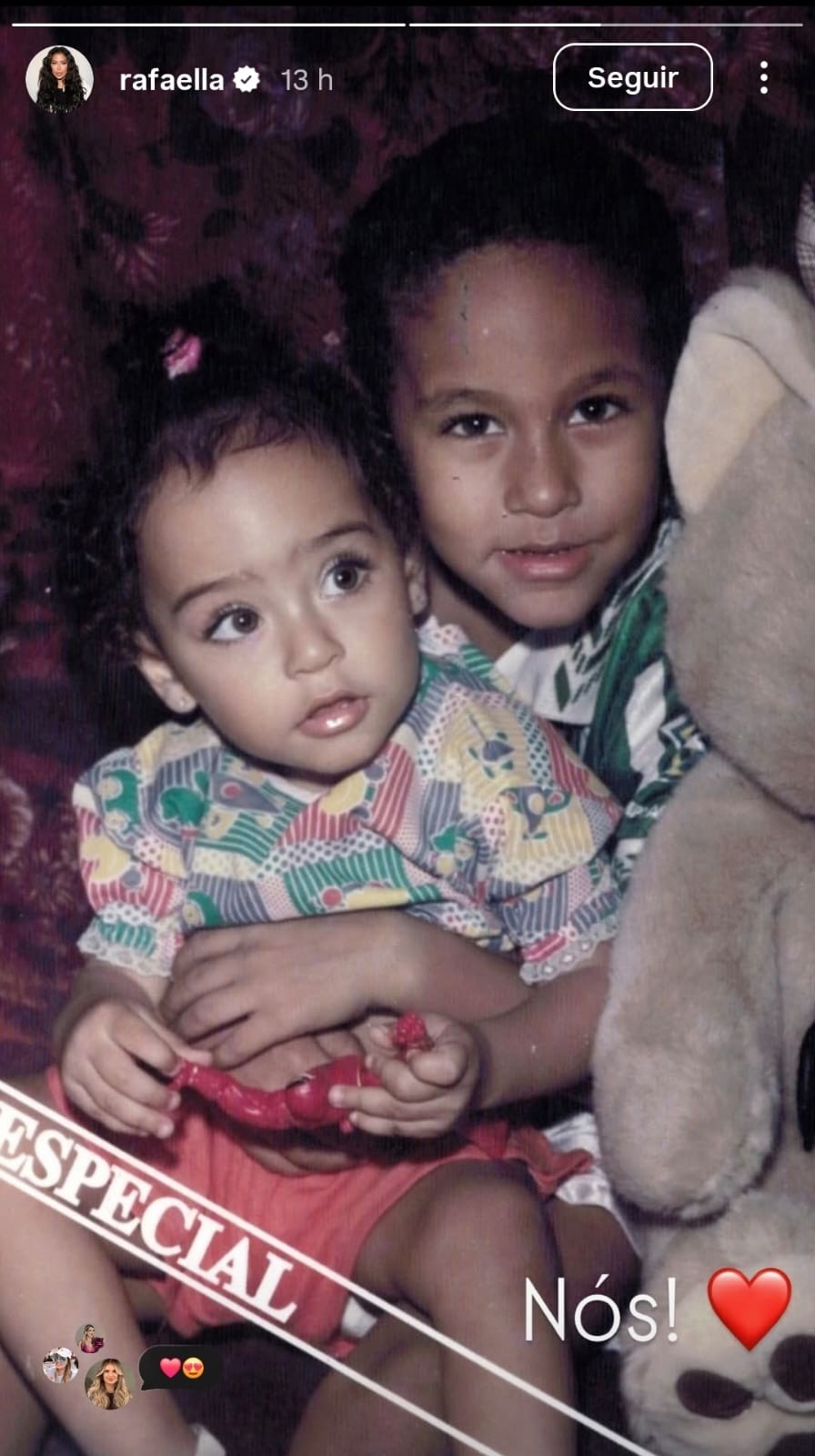 Irmã de Neymar usa foto do craque criança com camisa do Palmeiras para dar parabéns por aniversário