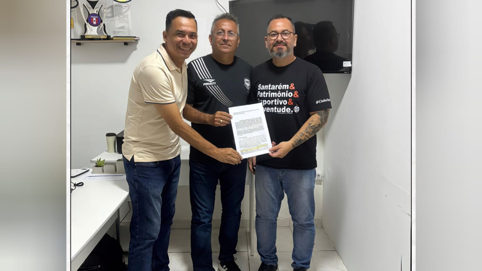 Equipes se reúnem com presidente da Federação para solicitar realização da fase final do Campeonato Paraense de Futsal em Santarém